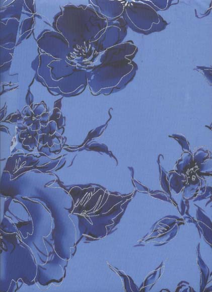 锦纶全哑带烫银