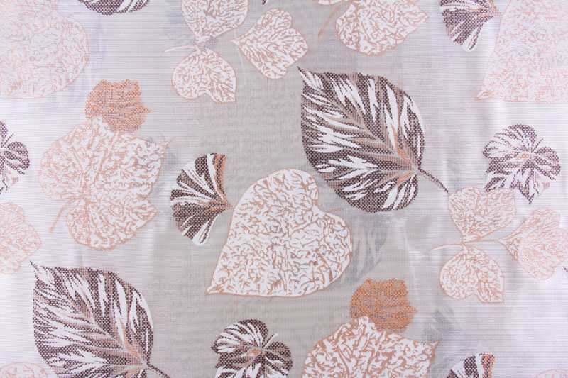 17624-1 经编布 印花布 白浆印花 白色